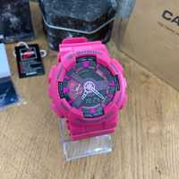 Nowy Damski Różowy Zegarek Casio G-Shock GA-110 - Sportowy Cyfrowy