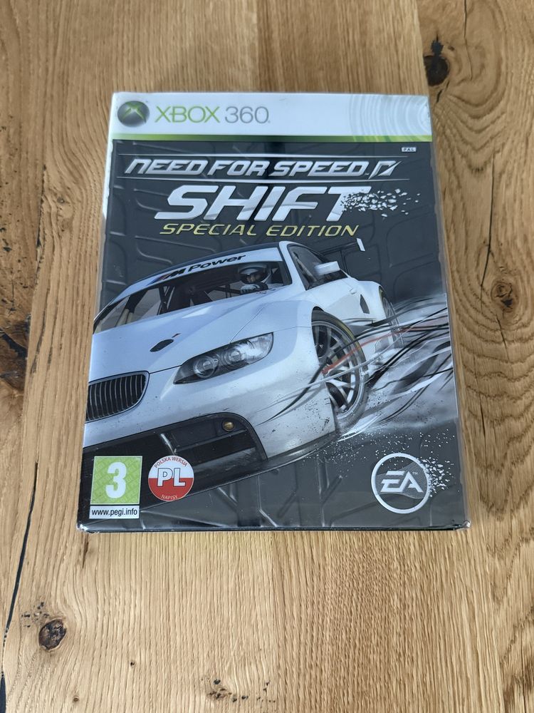 Xbox 360 NFS Need For Speed Shift Opona Plakat Special Edition!