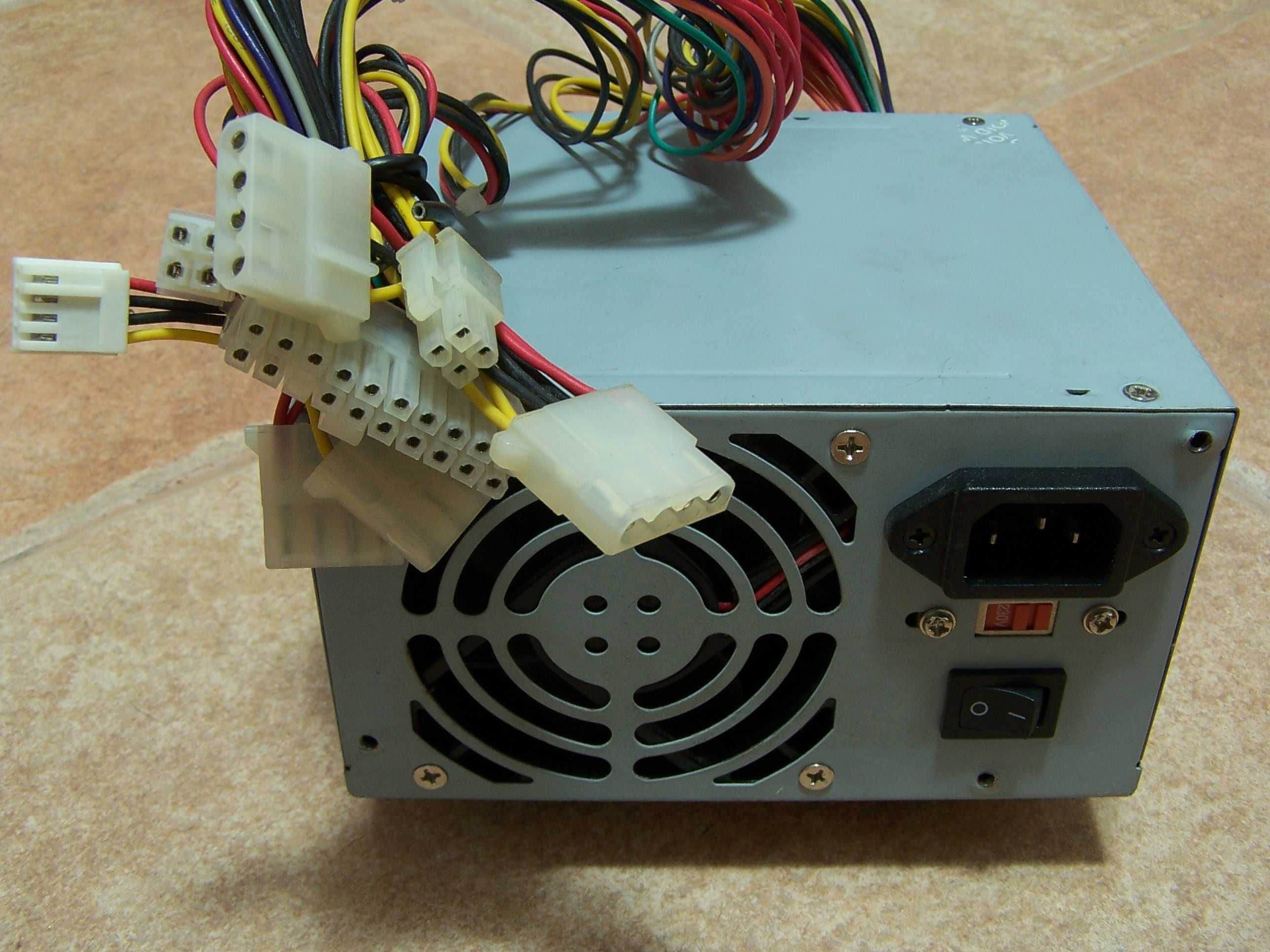 Fonte de alimentação ATX12V 24 pin PSU PC torre switching power supply