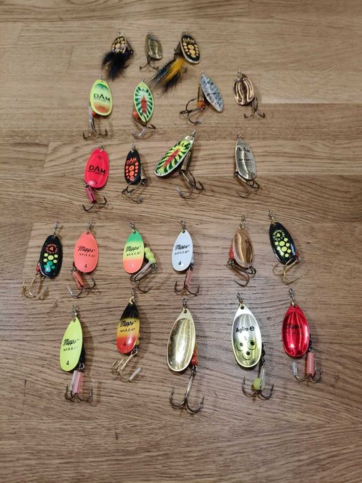 Salmo, Mepps, DAM Effzett, Savage Gear, Rapala