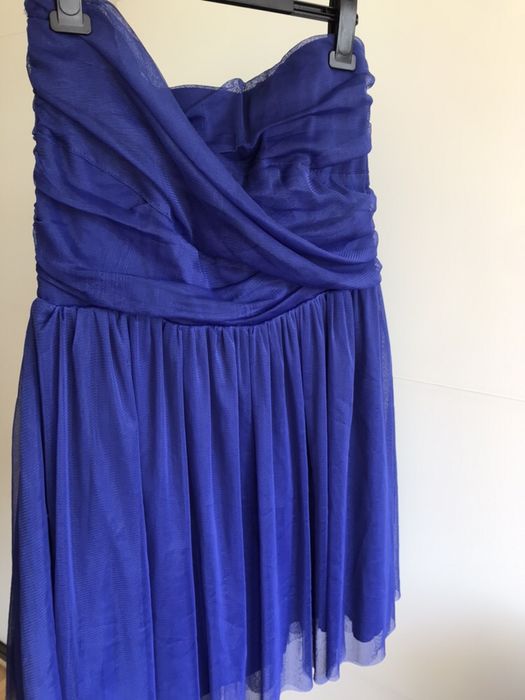 Sukienka tiulowa kobaltowa/granatowa 42/44 XL/XXL