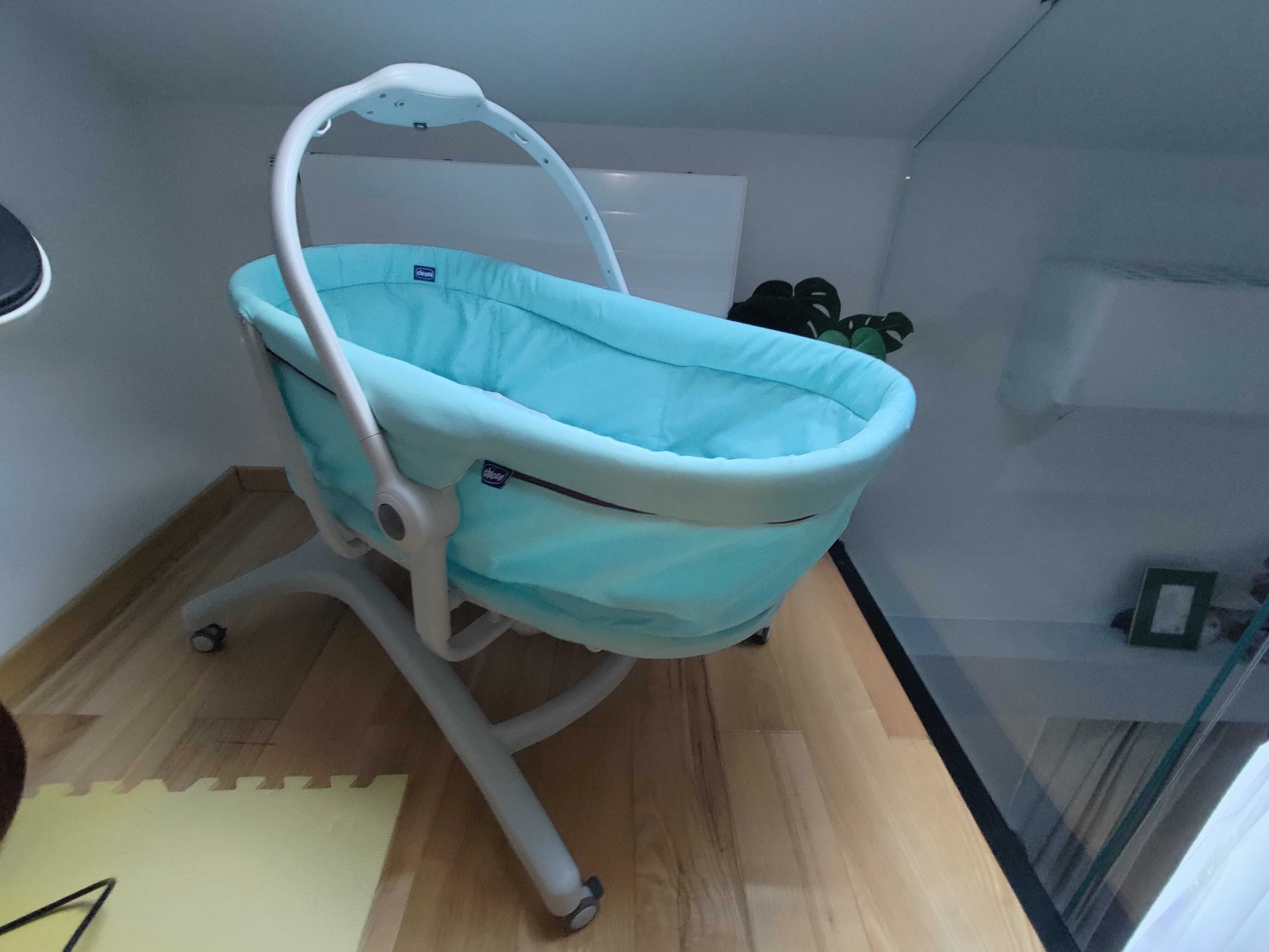 Chicco Baby Hug 4w1 Air - łóżeczko, leżaczek, fotelik i krzesełko