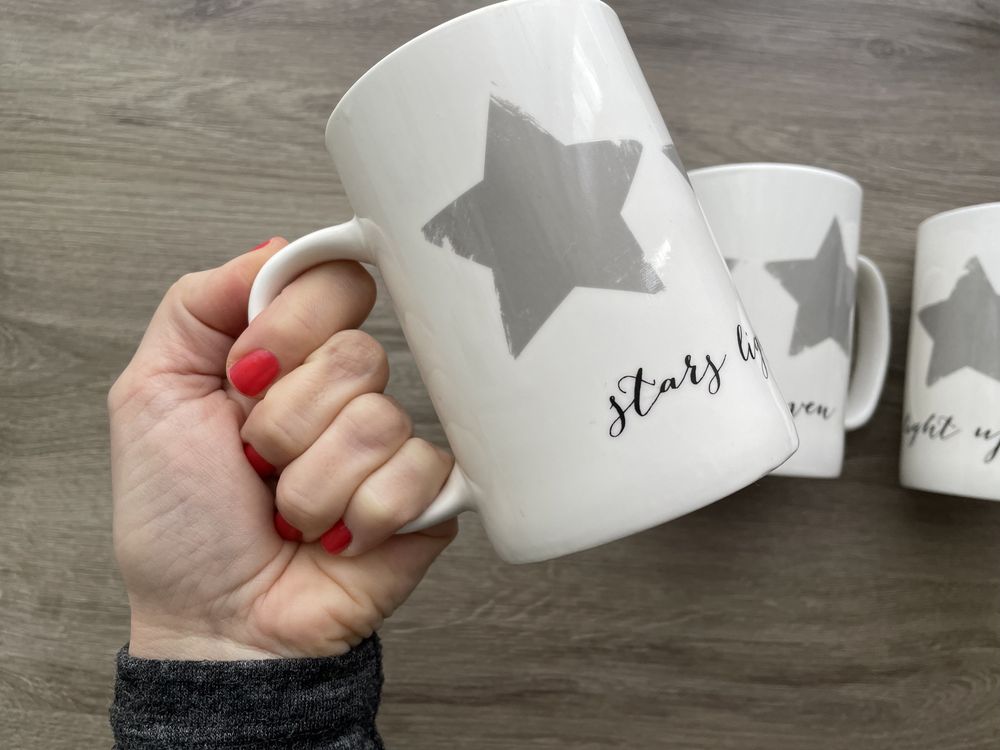 Zestaw 3 nowych kubkow z gwiazdkami home&you à Tab