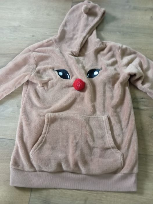 Brązowa bluza w rozmiarze 158/164