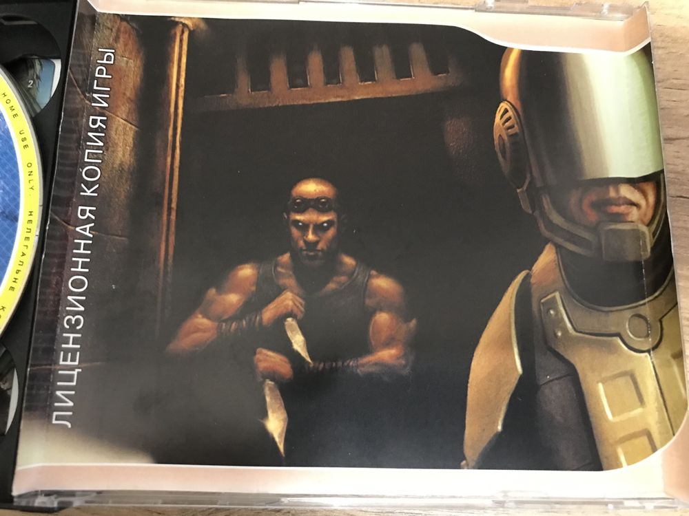 The Chronicles of Riddick: Escape from Butcher Bay 3CD Game
