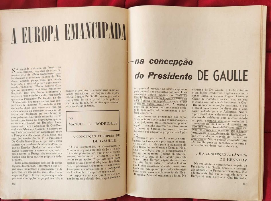 RUMO; Revista de Problemas Actuais nº 73 [Março de 1963]