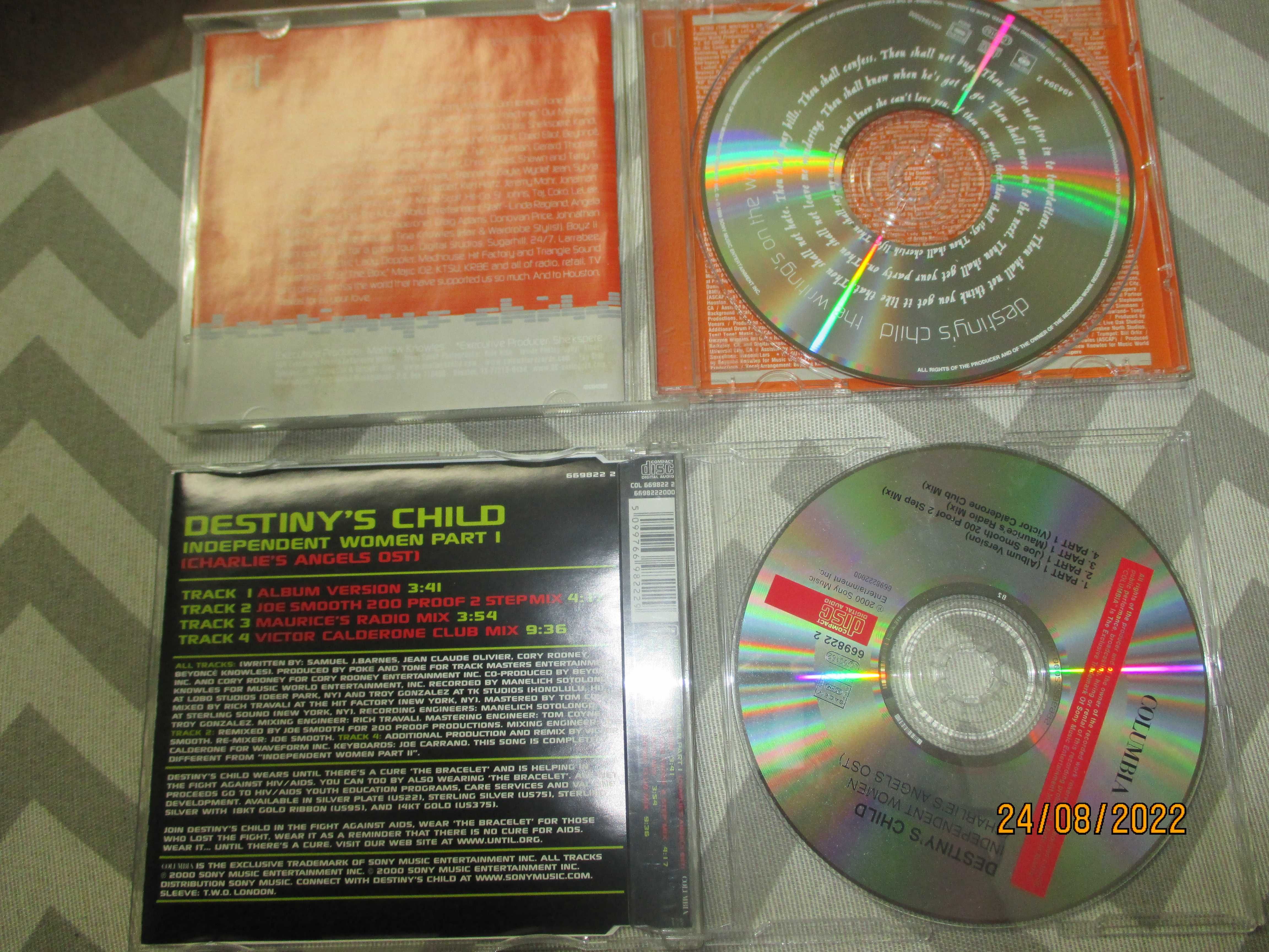 4 cds - 3 Destiny's Child e 1 All Saints