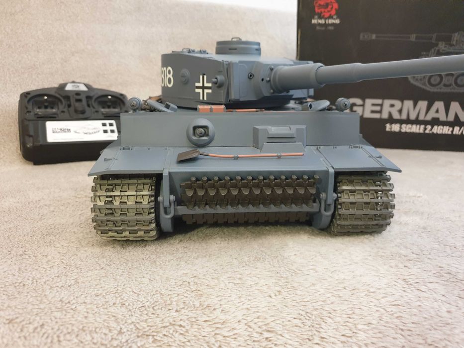 Model zdalnie sterowany RC - czołg Tiger Heng Long 1:16 PRO Full Metal