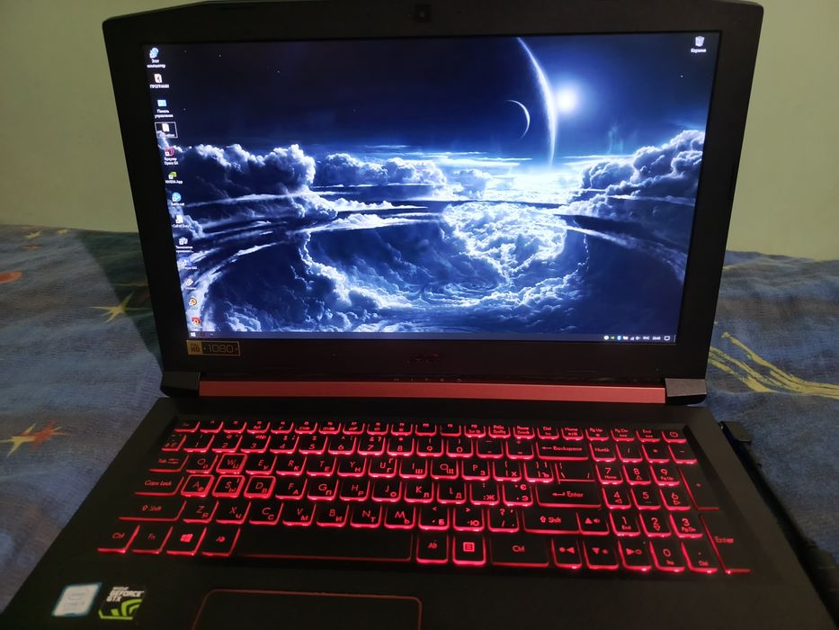 ACER NITRO GTX 1050 TI 4gb 16gb оперативи