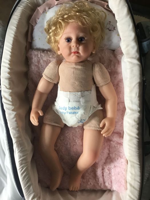 Boneca bebé reborn(artigos novos)