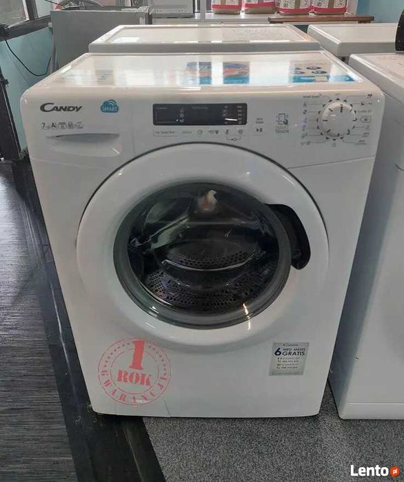 ROK GWARANCJA Pralka Candy Smart CS4 1072D3 Connectivity NFC A+++ 7 kg