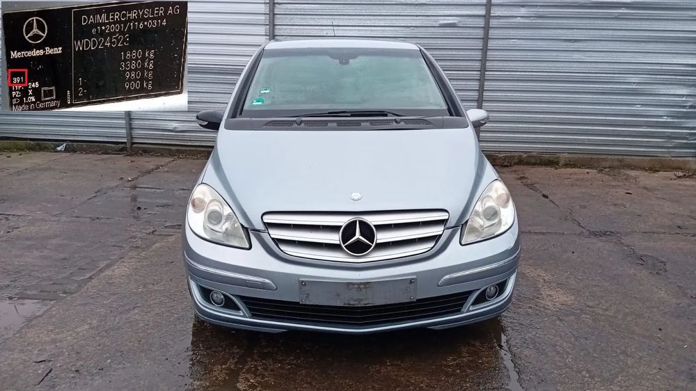 Tylko Części Mercedes w245 t245 B klasa B200 2.0 16v m266.960 136KM 100kW 05r–08r lakier 391
