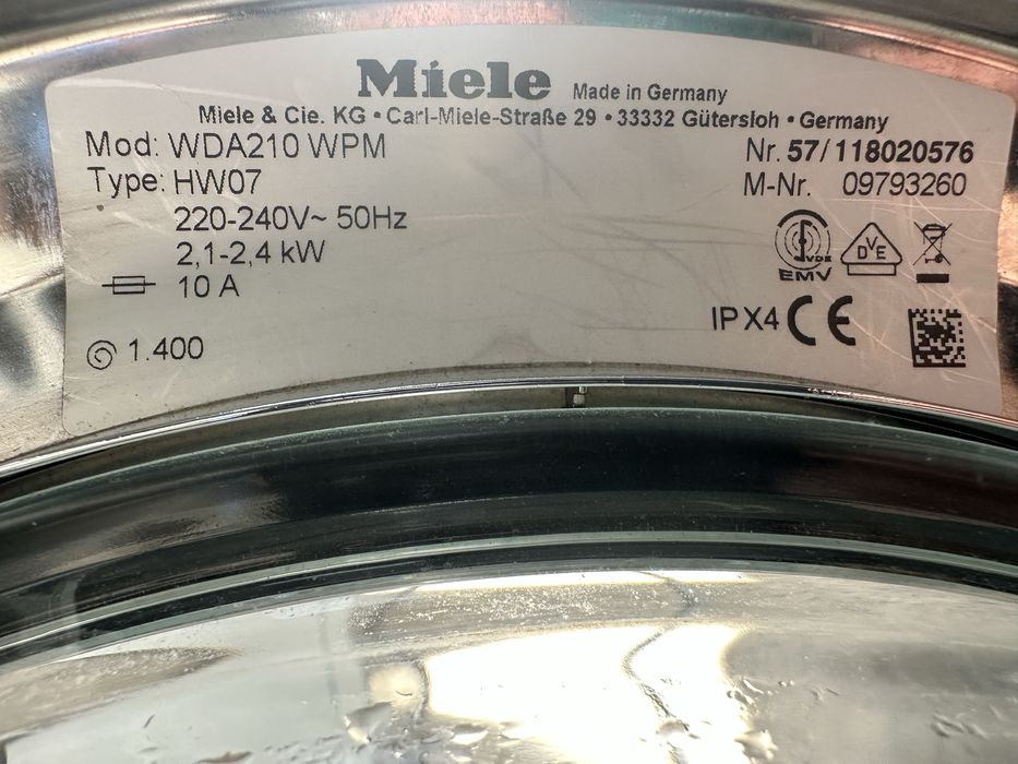 Pralka miele WDA210 (po serwisie)