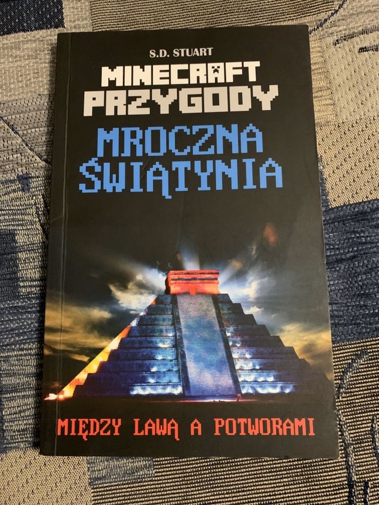 Książka Minecraft Przygody Mroczna Świątynia Między Lawą A Potworami