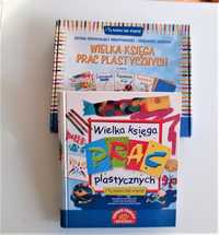 Wielka księga prac plastycznych w pudełku uczy i rozwija kreatywność