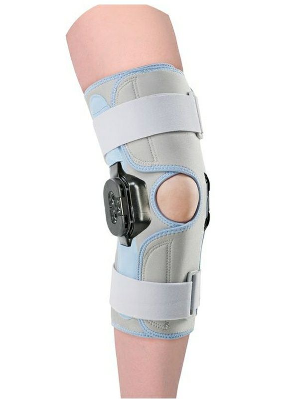Orteza stabilizator stawu kolanowego Qmed Silver Line XL