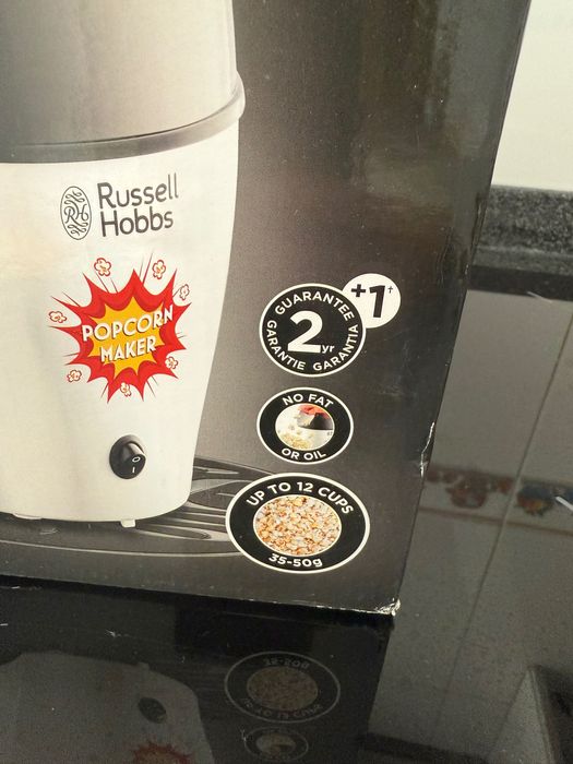 Máquina pipocas sem óleo