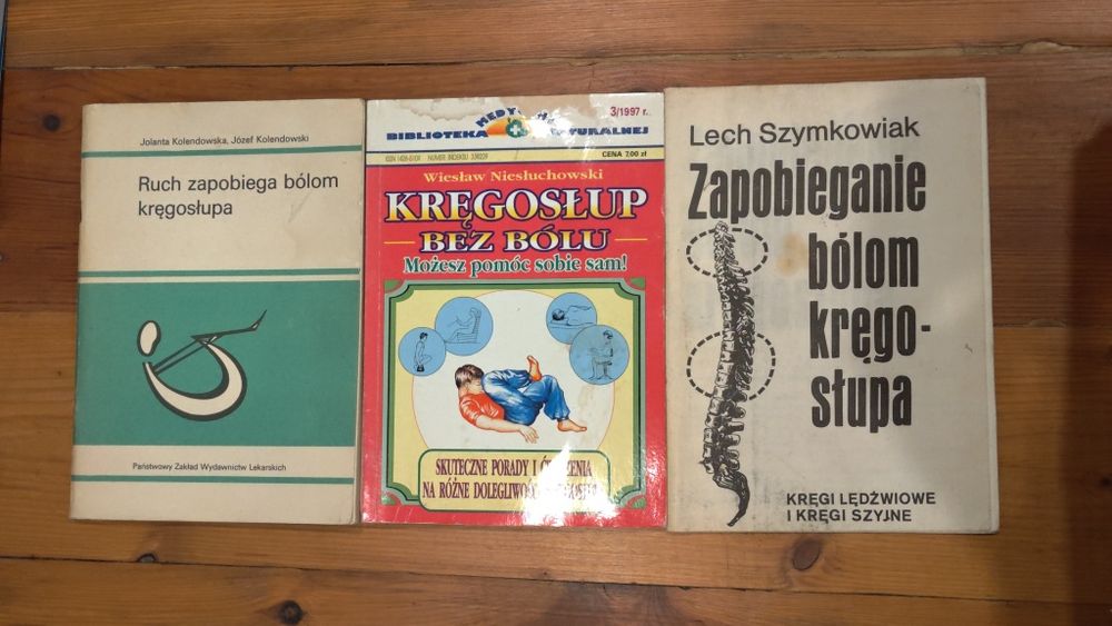 Kręgosłup bez bólu. Zapobieganie bólom kręgosłupa. Ruch zapobiega...