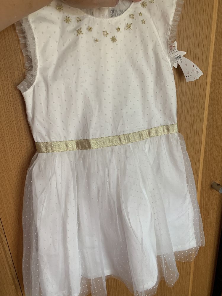 Vestido de cerimônia branco perola marca Sargent Major