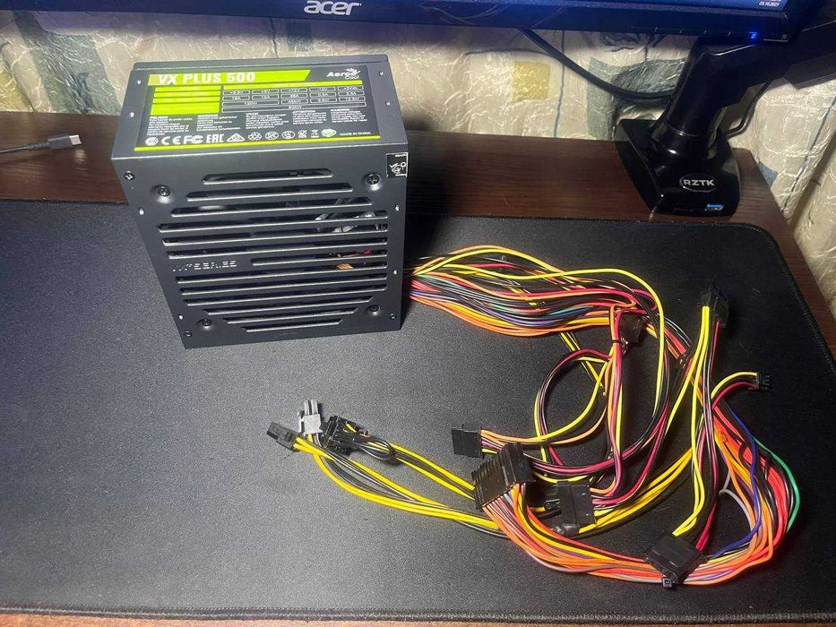 Блок питания Aerocool 500W Aerocool VX Plus 500 500 Ват Блок живлення