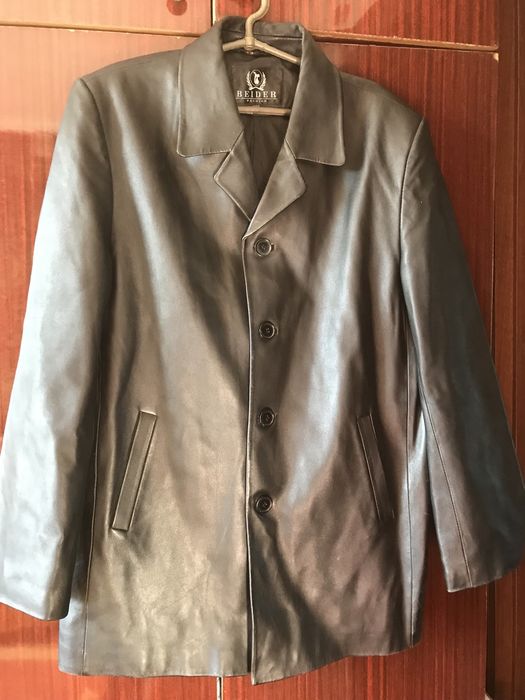 Мужские кожаные пиджаки