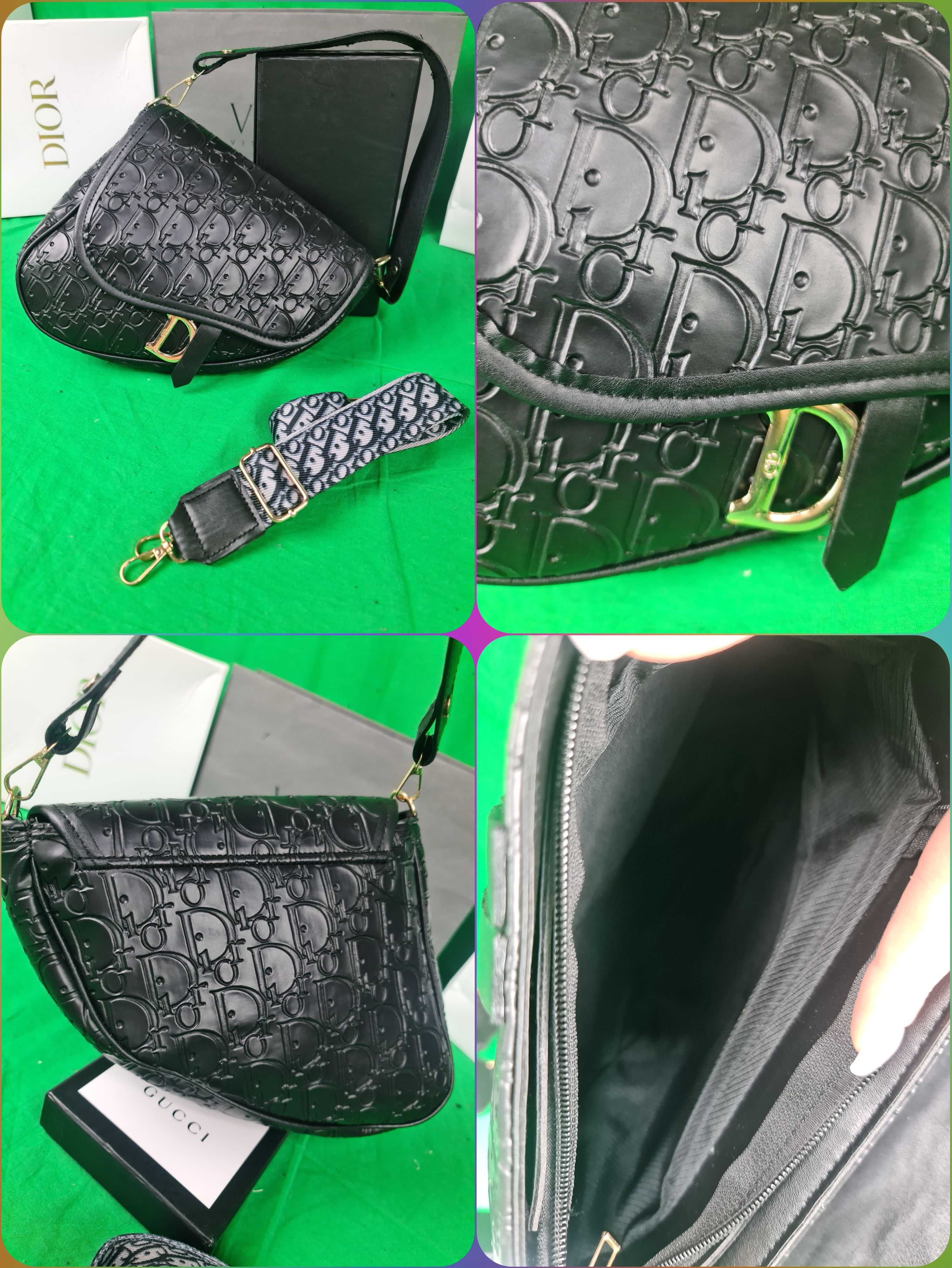 Torebka Christian Dior Torba siodło Hit monogram