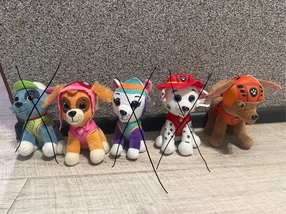 Іграшки щенячий патруль