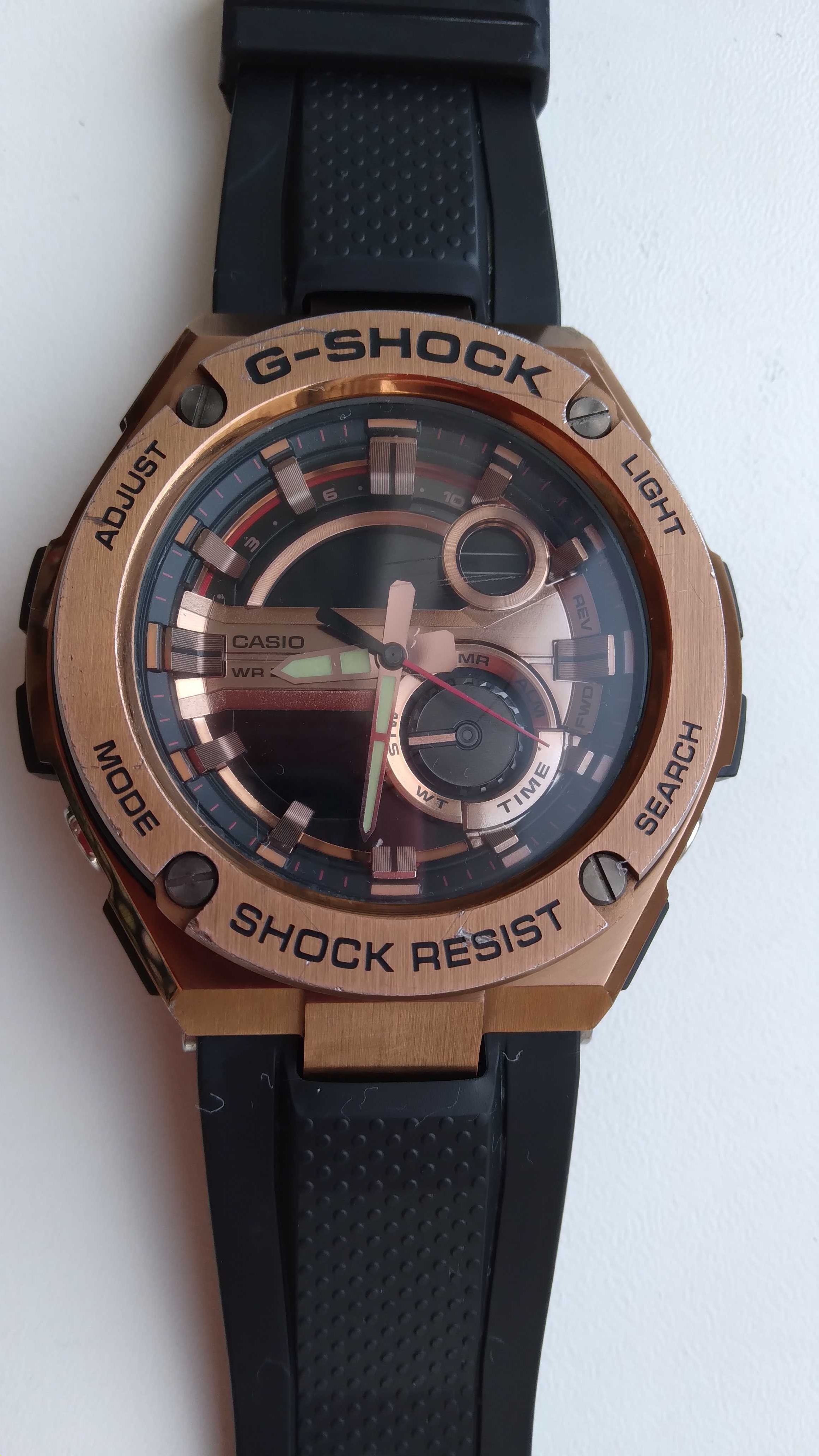 Мужские противоударные часы саsio G- shock resist GST210B-4A(оригінал)