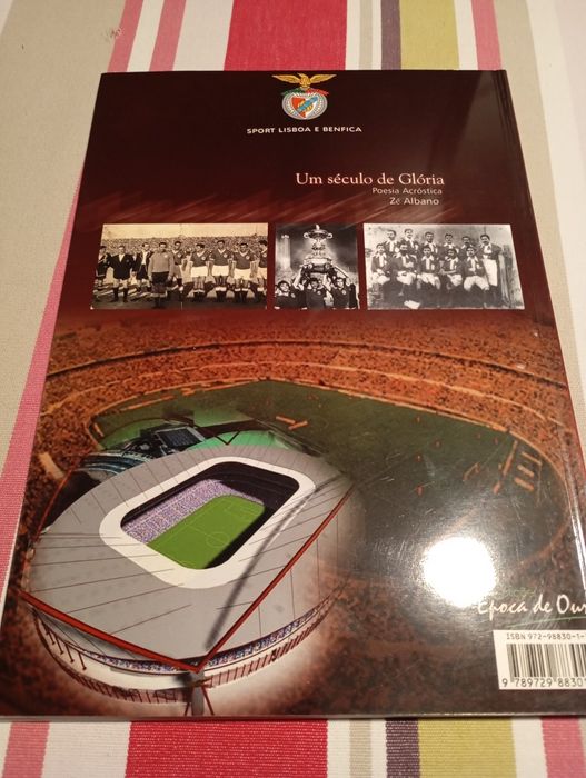 Livro Ouro S.L.B e Poesia Acrostica