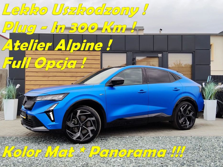 Renault Rafale AtelierAlpine*4x4*Plug-In Hybrid*Mat*Full Opcja*FV23%*Lekko Uszkodzony