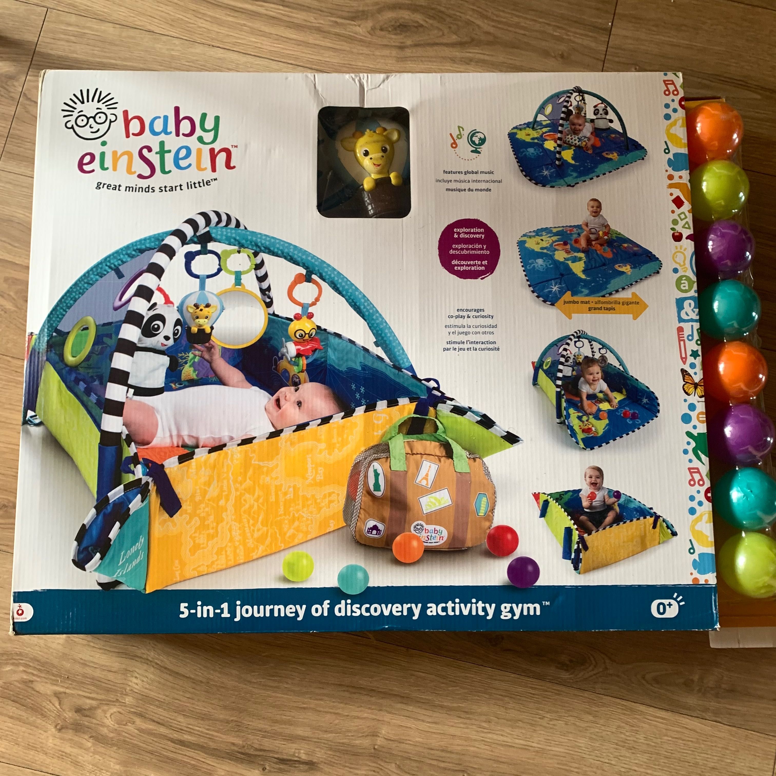 Baby Einstein Mata do zabawy - edukacyjna 5w1