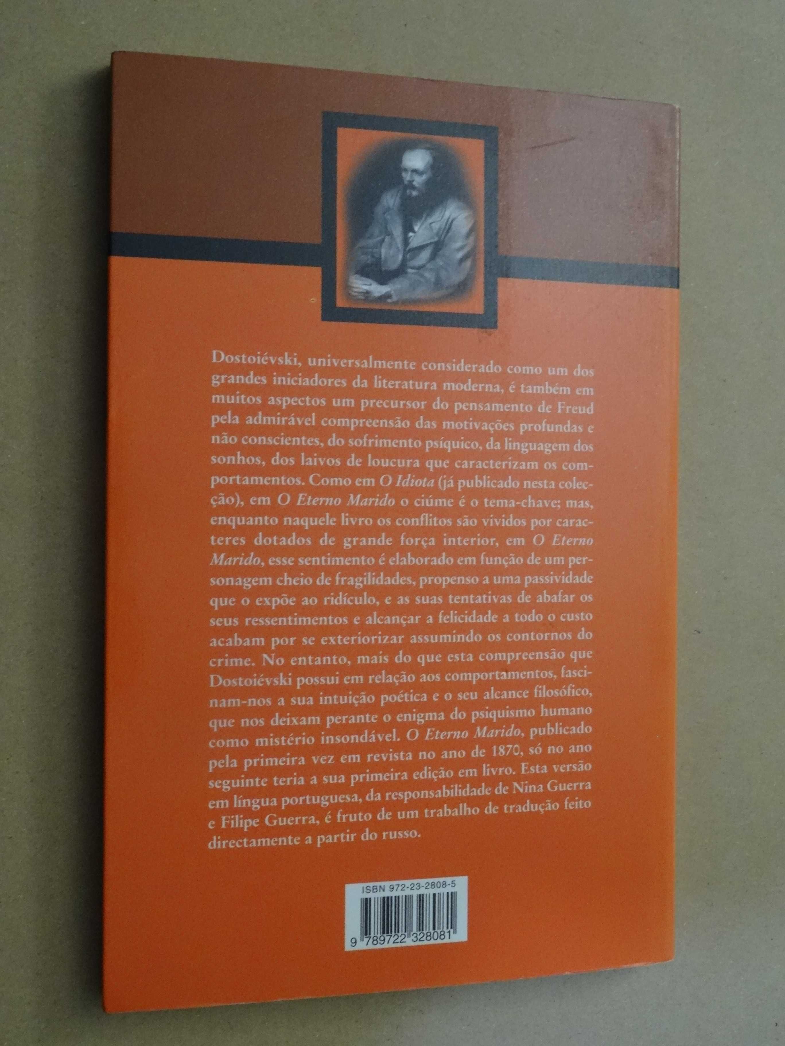 O Eterno Marido de Fiódor Dostoiévski - 1ª Edição