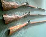 Pistola Mosquete Espingarda coleção decoração século XVIII