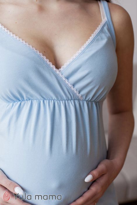 Сорочка для вагітних та годування Yula Mama