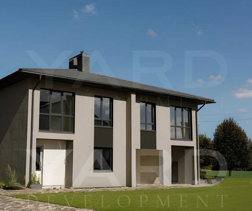 Вже Готовий будинок-КВАДРОХАУС - закритий двір! Забудовник