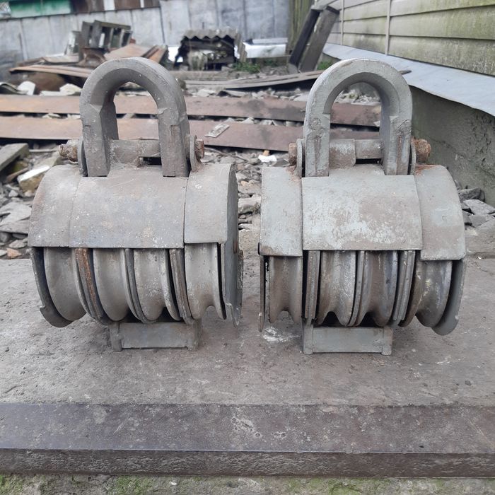 Блок 4 кратний монтажний канатний 5т