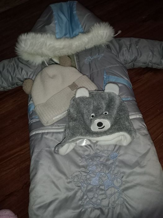 Дитячий конвертик зимовий