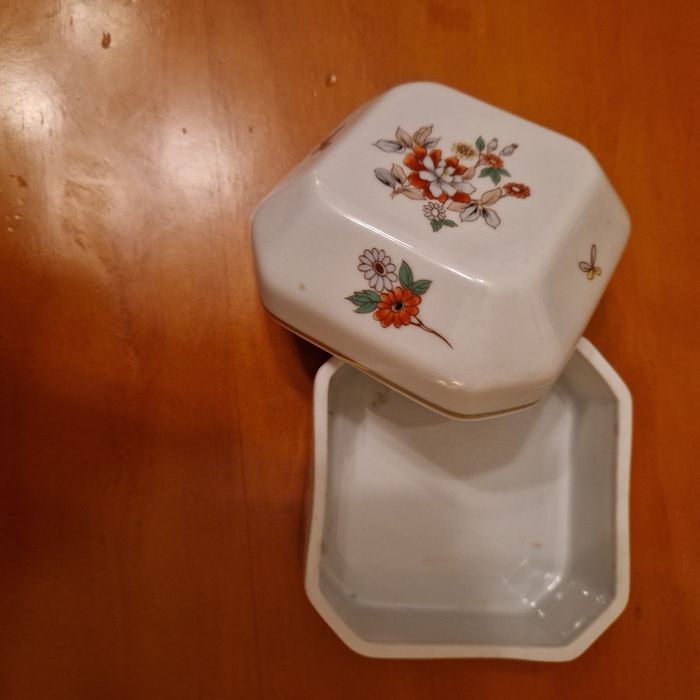 Caixa Porcelana vintage Vista Alegre