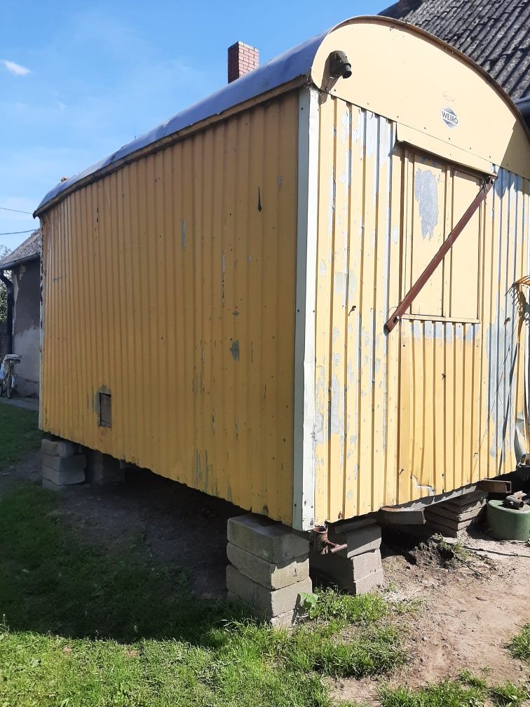 Barakowóz przyczepa socjalna