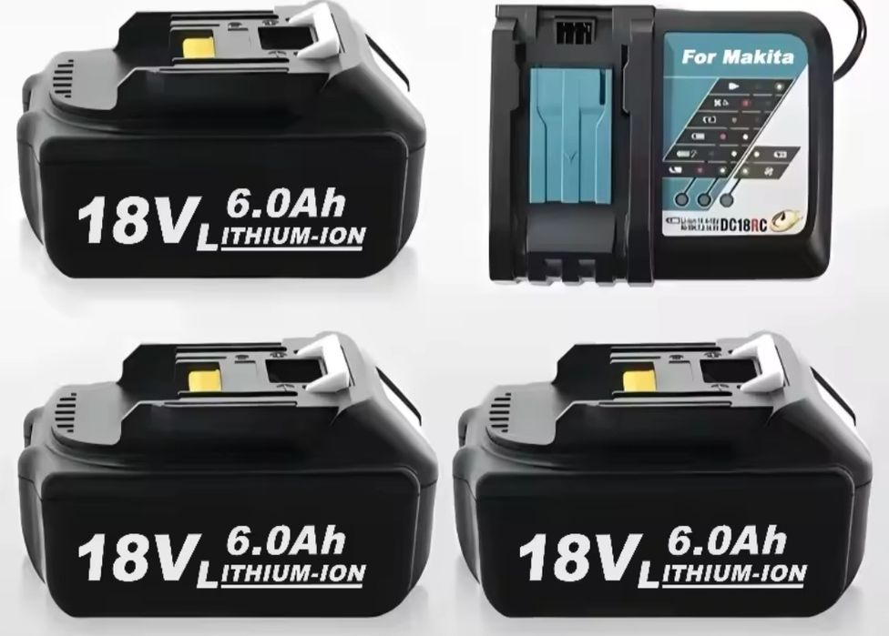 Bateria Lit. 18V 6.0Ah Makita ( 04 disponível ) nova sem uso.