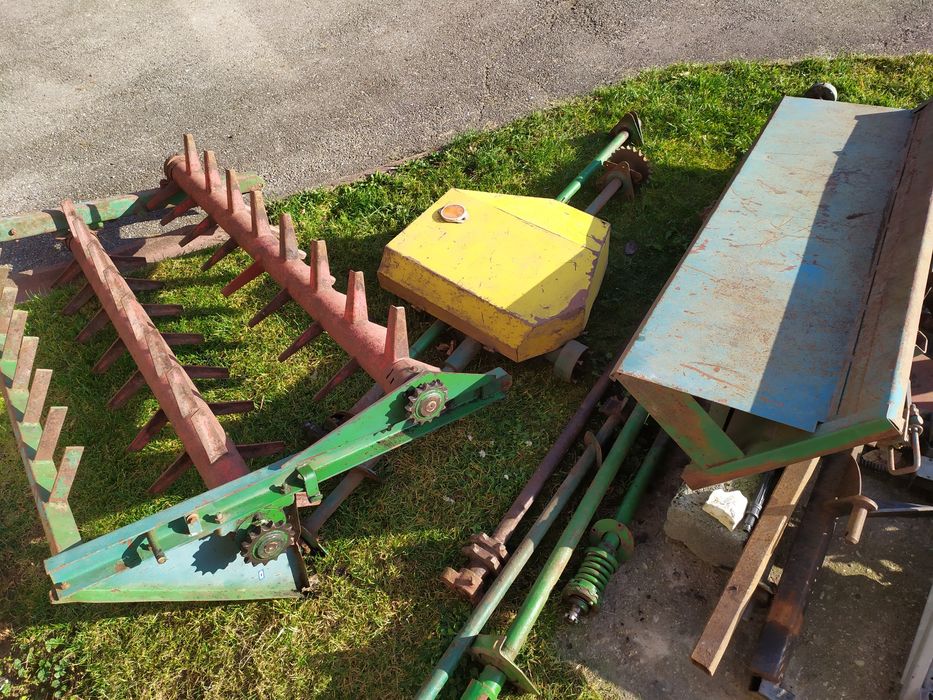 Pług , koło , krój , słupica , części do rozrzutnika 3,5t, Rama ,burty