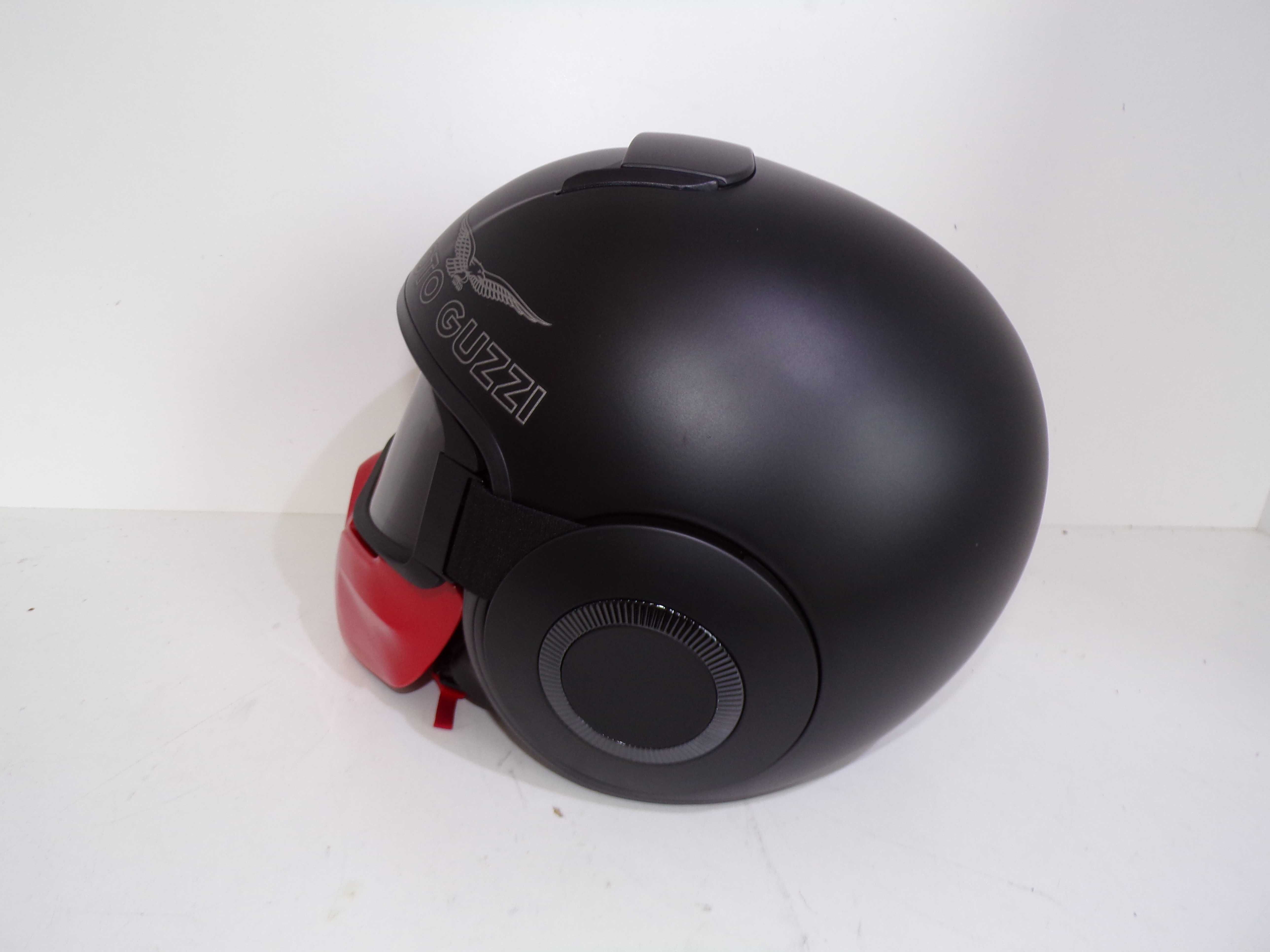Oryginalny Kask Moto Guzzi z maska BANDIT Mask Helmet Matte Black M