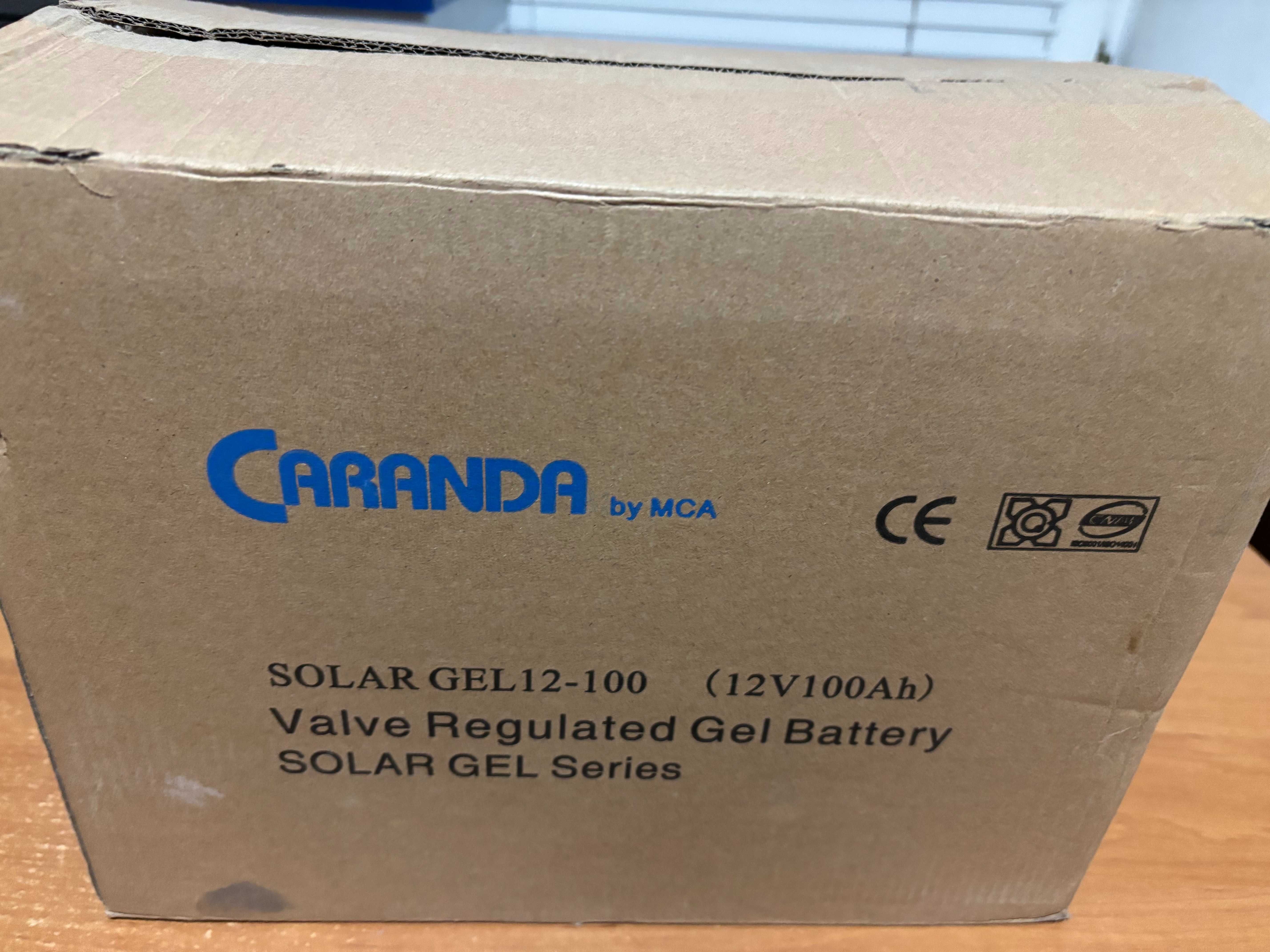 Аккумулятор гелевый CARANDA 12V 100Ah, Gel, гель, АКБ, акумулятор