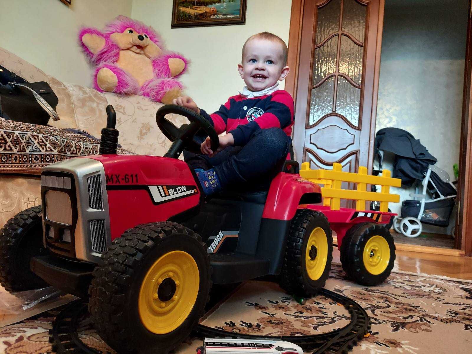 Знижка -20%і! Дитячий трактор John Deere XM 611 /детский трактор