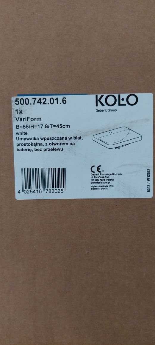 Umywalka Koło VariForm