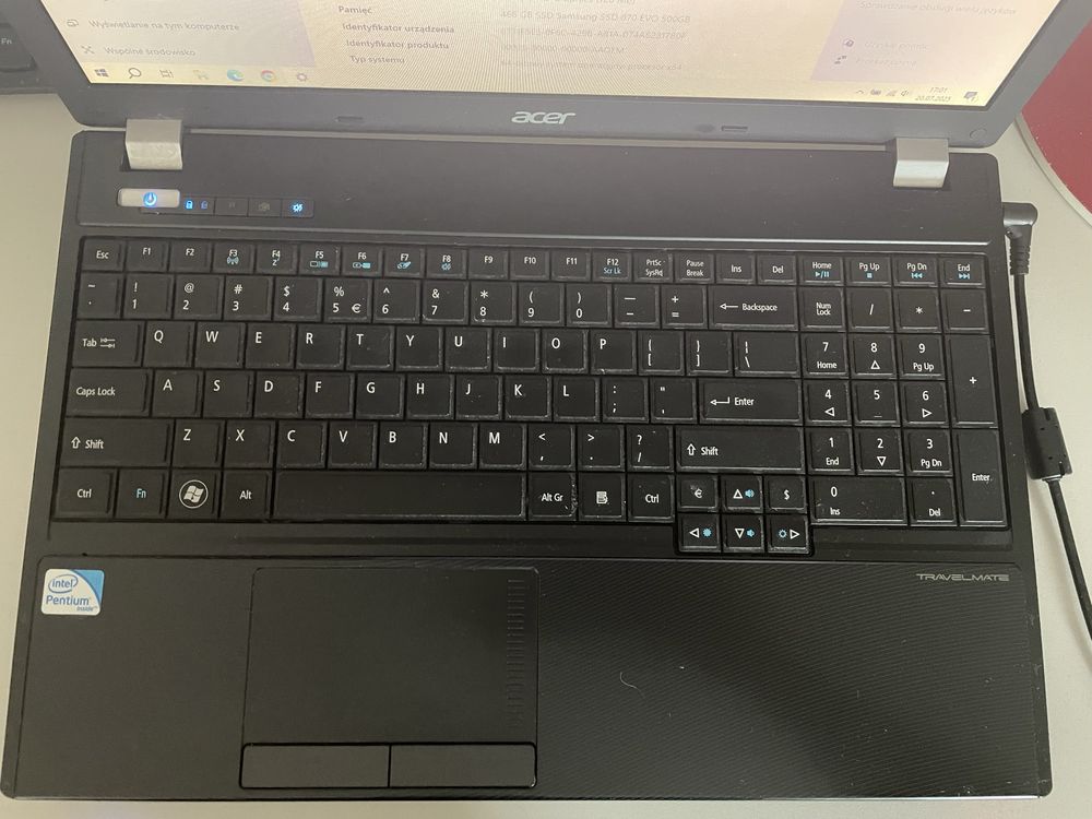 Laptop Acer TravelMate 5760 15,6”