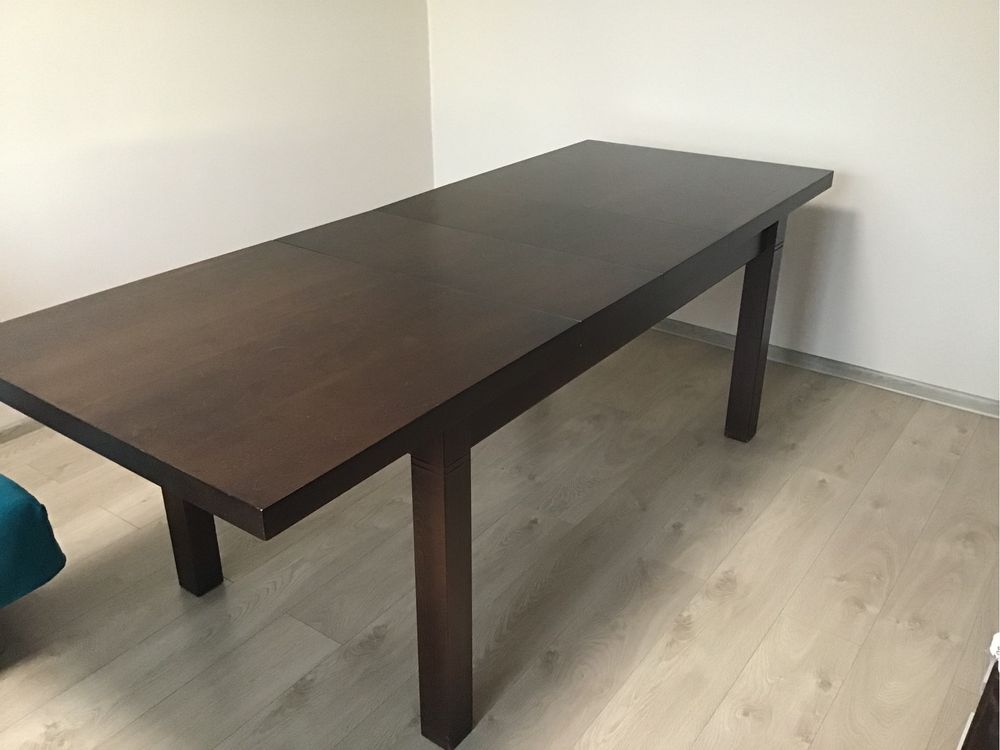 Stół do jadalni, salonu z 6 krzesłami, na zamówienie, 160x90x79.