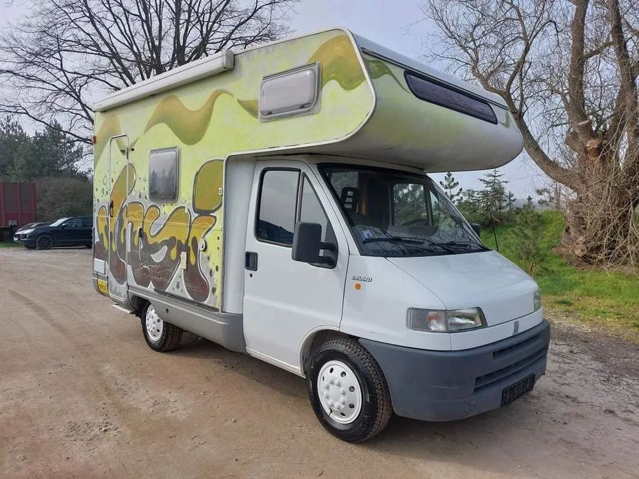 Fiat Ducato DETHLEFFS  KLIMATYZACJA dachowa 6-Osobowy Łazienka Prysznic Solary