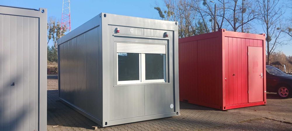 Kontener biurowy socjalny 20 z przedsionkiem