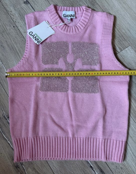 Kamizelka Ganni.Rozmiar M
